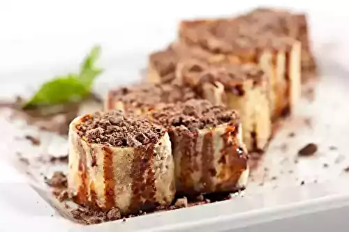 Makis de crêpes à la pâte à tartiner