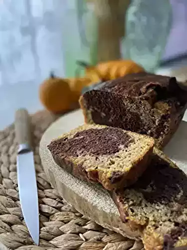 Marbré choco-noisette et courge butternut