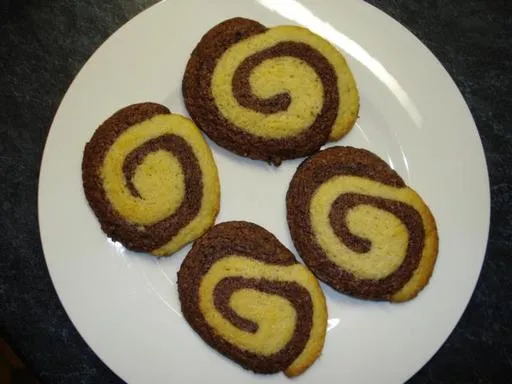 Marmorplatzchen biscuit chocolat vanille