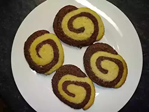 Marmorplatzchen biscuit chocolat vanille