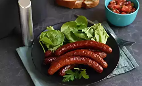 Merguez au Air Fryer