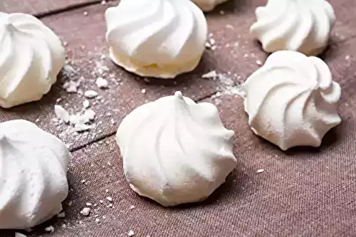 Meringues au Monsieur Cuisine