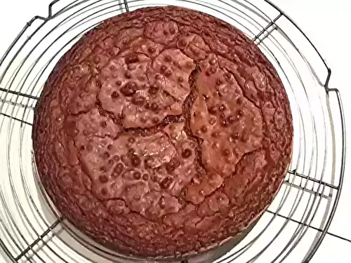 Merveilleux gâteau au chocolat et pépites