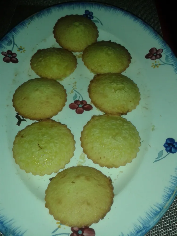 Mes madeleines au citron