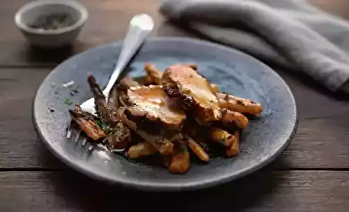 Mignon de veau et salsifis