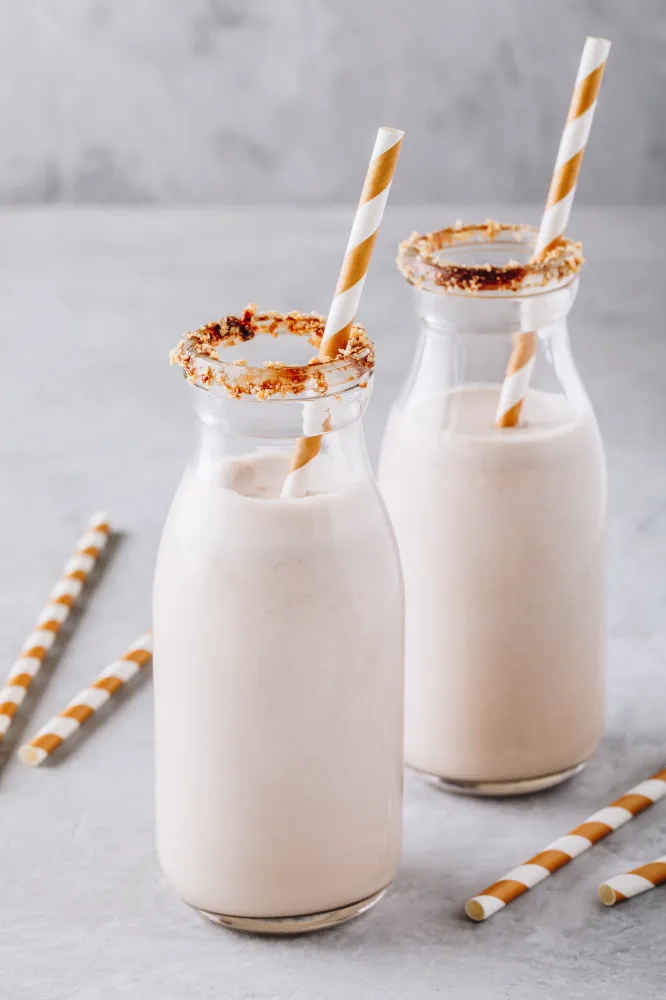 Milk shake à l'orgeat