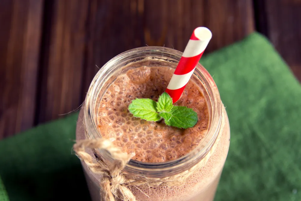 Milk shake au nutella