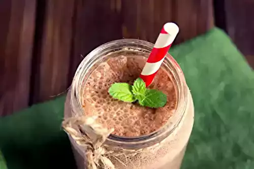 Milk shake au nutella