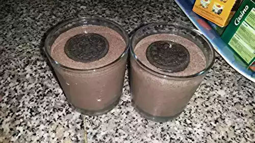 Milk-shake aux biscuits Oréo