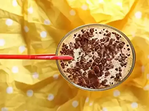 Milk-shake aux brownies