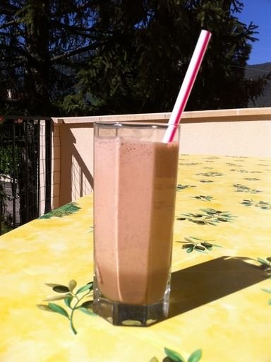 Milkshake choco-banane