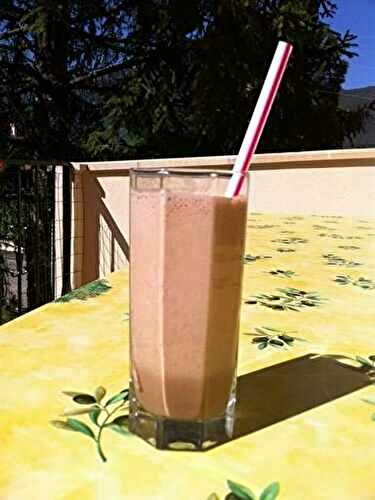Milkshake choco-banane