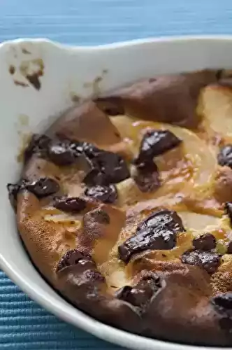 Mini clafoutis poires-chocolat ultra simples !