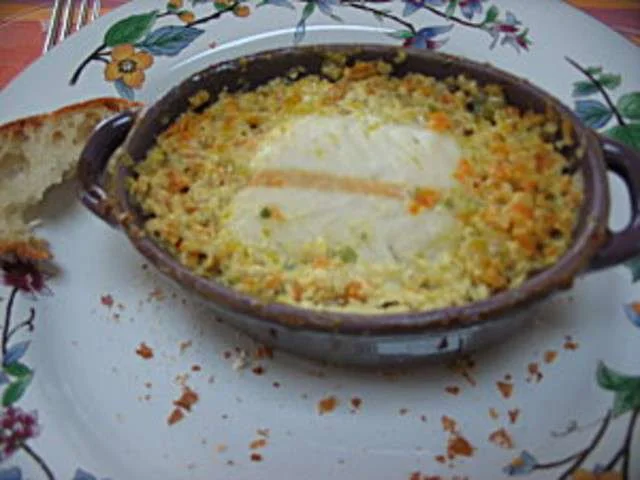 Mini cocotte aux deux poissons