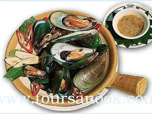 Moules à la citronelle et au basilic (Thaïlande)