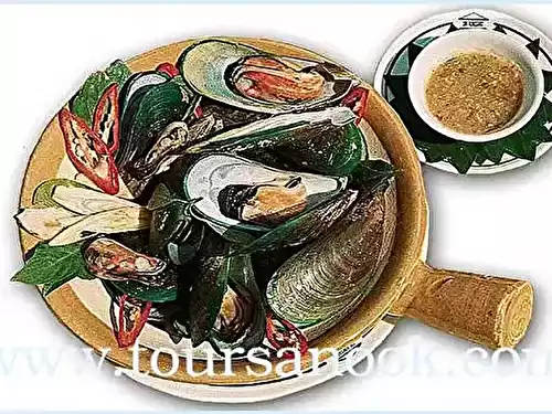 Moules à la citronelle et au basilic (Thaïlande)
