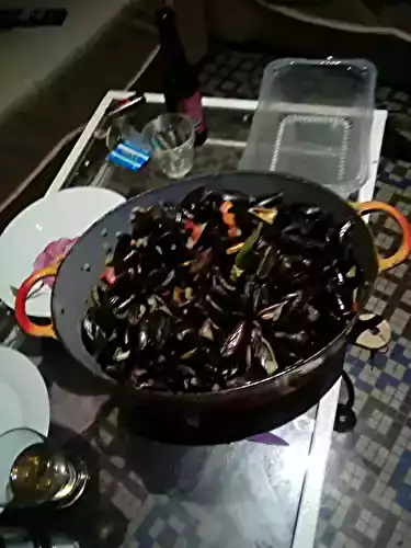 Moules au naturel