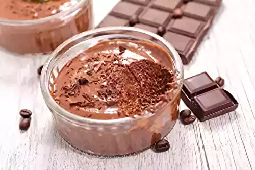 Mousse au chocolat au Cooking Chef