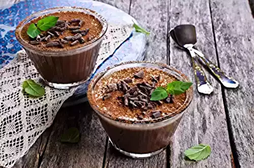 Mousse au chocolat légère de mémère