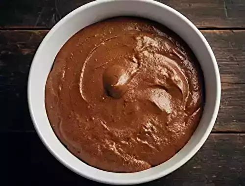 Mousse au chocolat légère sans crème ni beurre, facile et rapide