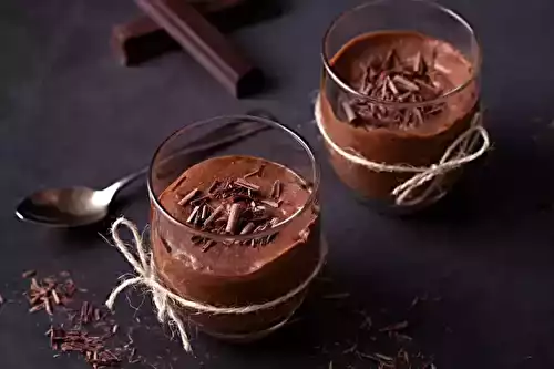 Mousse au chocolat ultra-simple