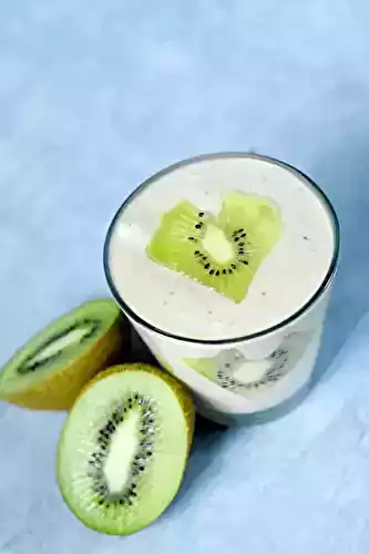 Mousse banane et kiwi