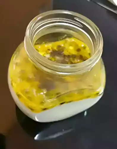 Mousse coco et fruit de la passion