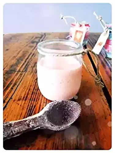 Mousse de fraise Tagada à la fleur d'oranger