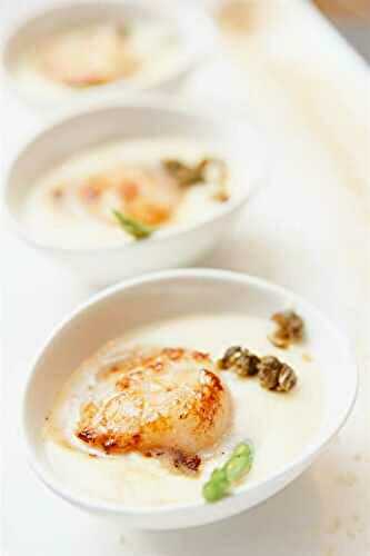 Mousse de pétoncles