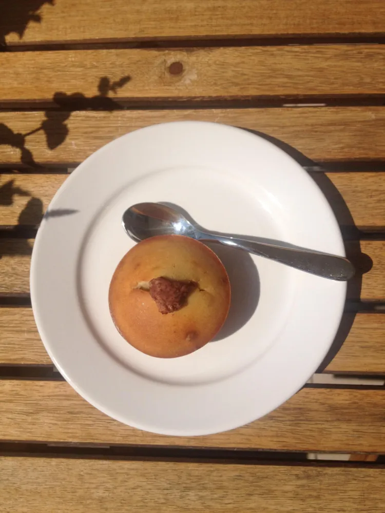 Muffin à la pâte de haricot rouge (anko)