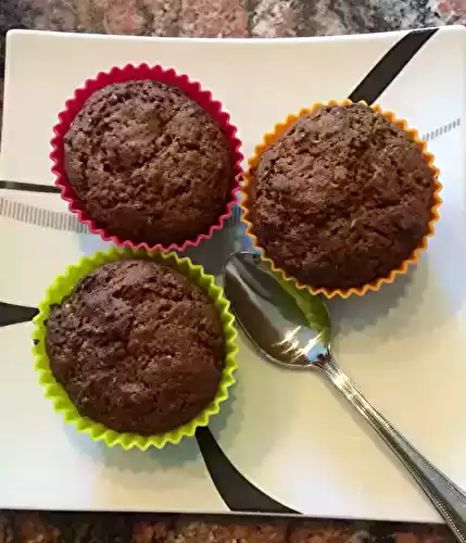 Muffin au chocolat, citron, miel et gingembre