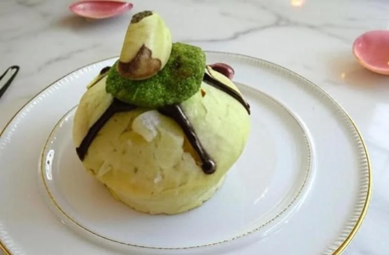 Muffin noix du brésil au cœur chocolaté