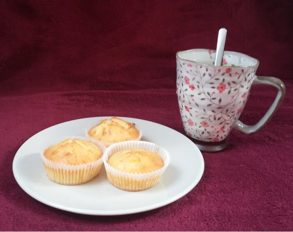 Muffin orange pamplemousse