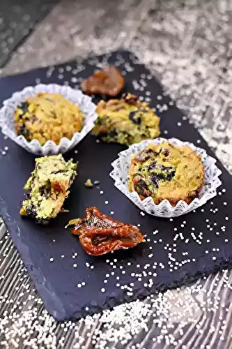 Muffin quinoa épinard tomates séchées