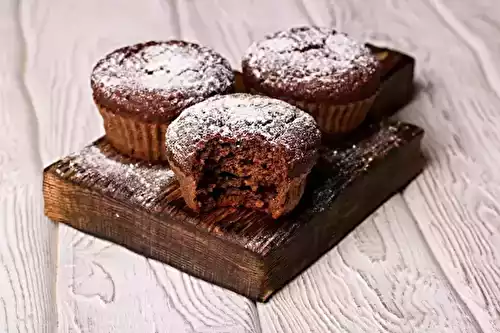 Muffins au cacao et au miel