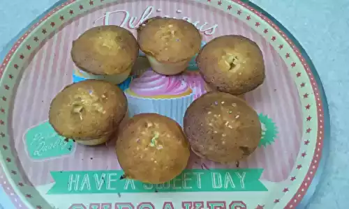 Muffins au chocolat blanc et à la noix de coco
