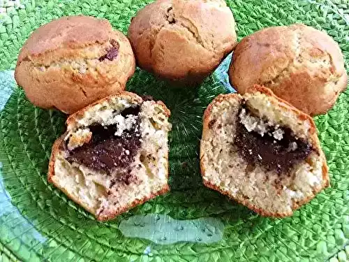Muffins au chocolat surprise
