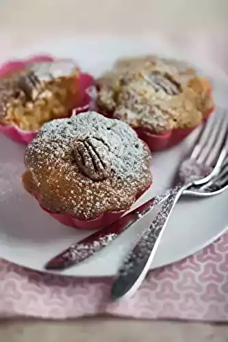 Muffins carottes, noix de pécan et sirop dérable