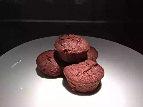 Muffins choco-caramel, beurre salé