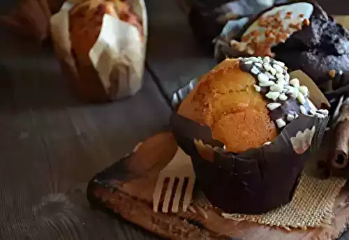 Muffins chocolat-noix de coco (sans gluten et sans lait)