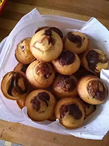 Muffins marbrés Coco/Nutella
