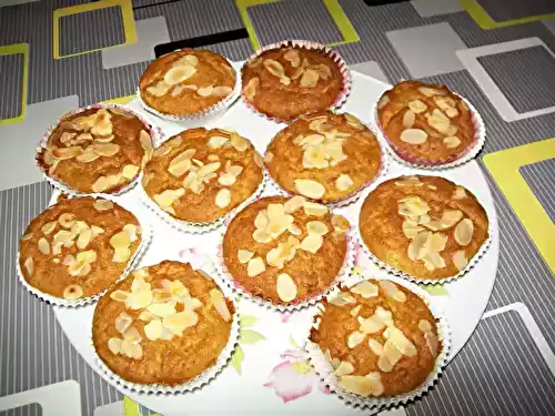 Muffins Pistache et cœur Chocolat Blanc