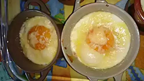 Mug cake façon croque monsieur