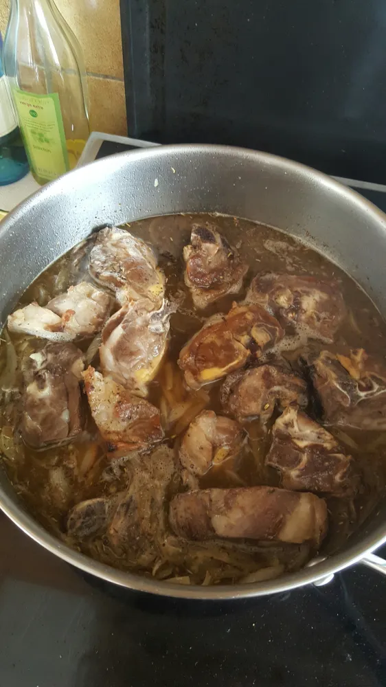 Navarin d'agneau au cidre