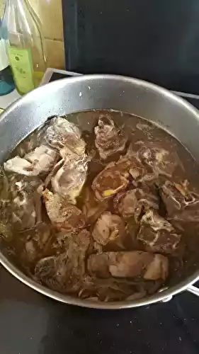 Navarin d'agneau au cidre