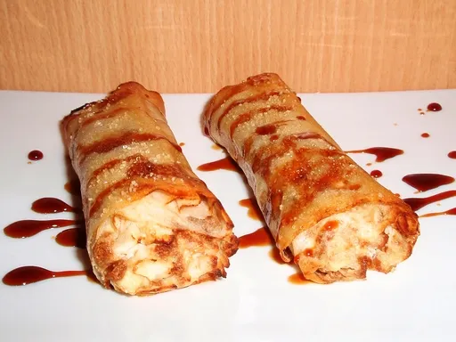 Nems croustillants poire et spéculoos