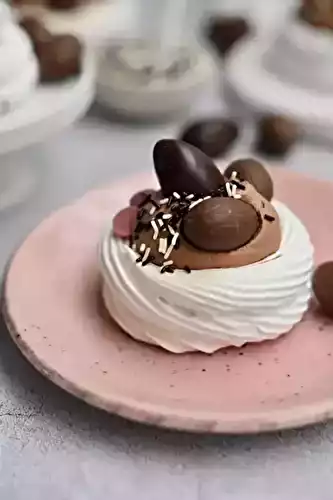 Nids de Pâques meringue & chocolat