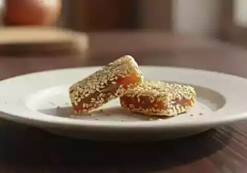 Nougat chinois aux cacahuetes et sésame