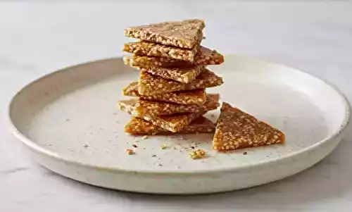 Nougat croquant au sésame