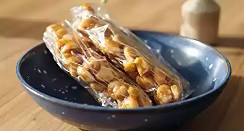 Nougat dur aux cacahuètes